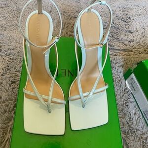 Bottega Veneta Baby blue Strappy Heels